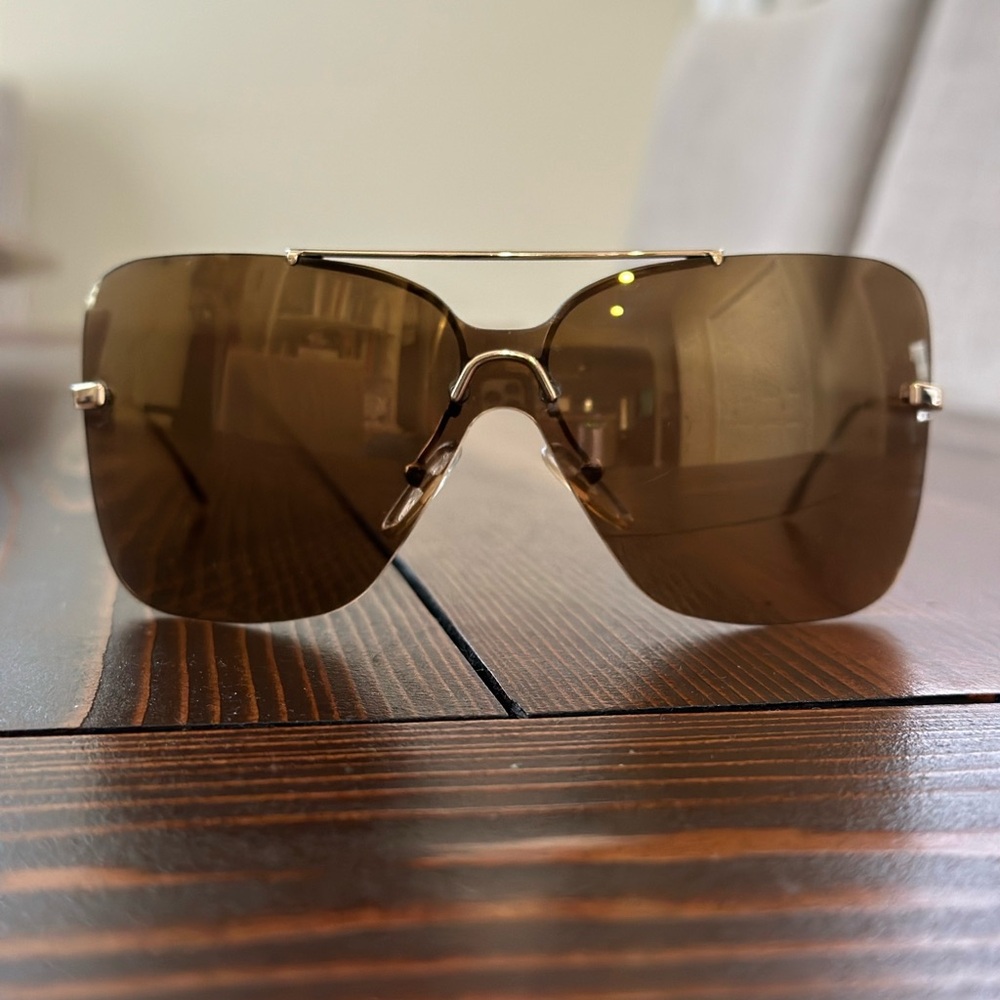 Authentic Christian Dior Sunglasses | Color: Gold & Brown | Accessories
